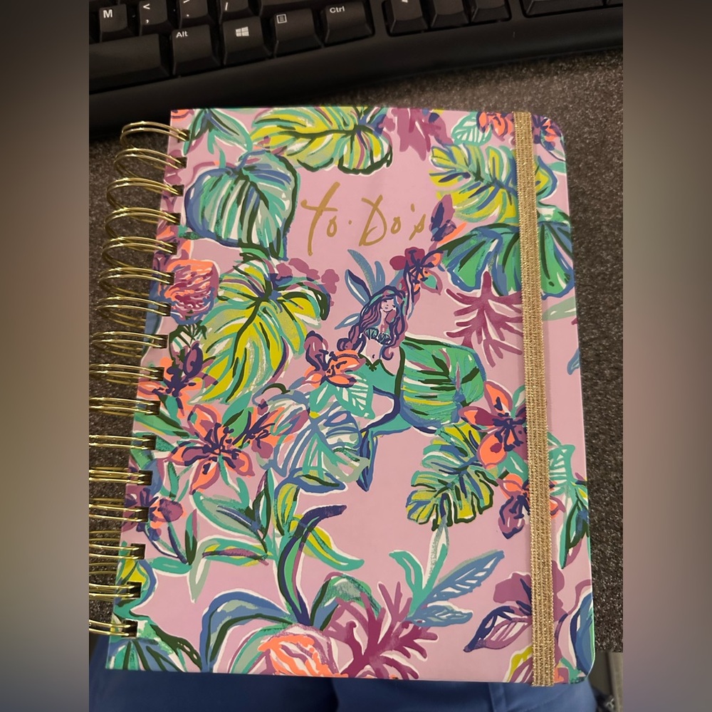 Lilly Pulitzer Colorful Floral To-Do Planner